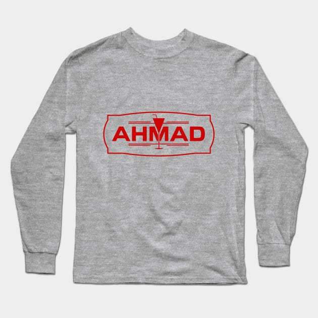 Ahmad Name T Shirt Ahmad Lable Desgin Birhday Gift  T-Shirt for ahmad Long Sleeve T-Shirt by fashion-shirts